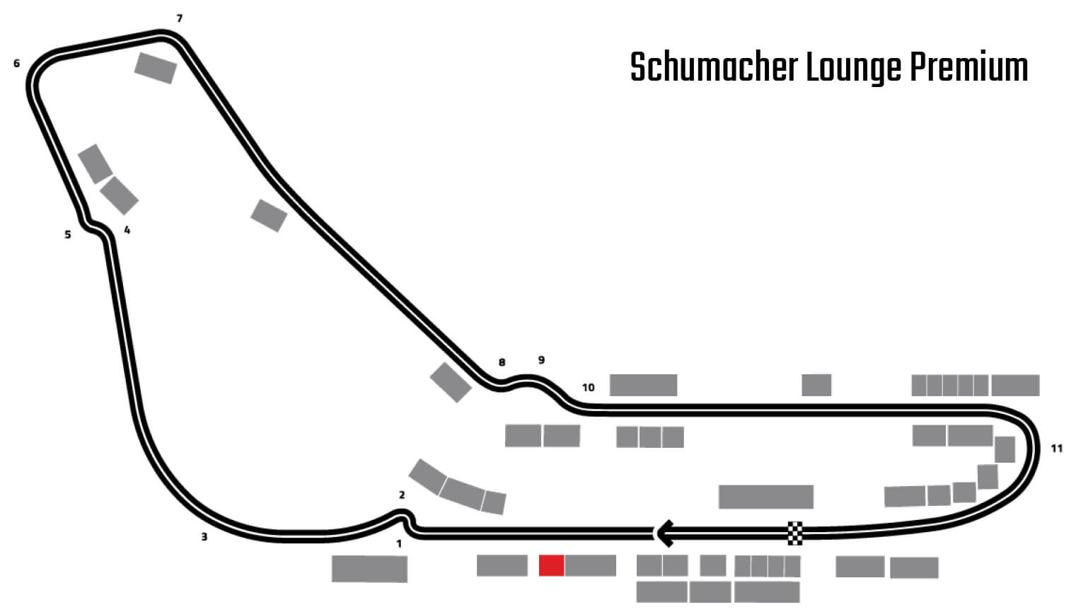 Schumacher Lounge Premium VIP Hospitality - F1 - Monza - 1. Tag - 05.09.2026 - Samstag – Bild 5